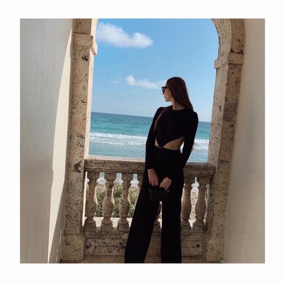 Pants - Black jumpsuit